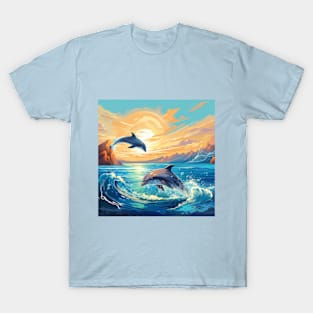 Playful Dolphins T-Shirt